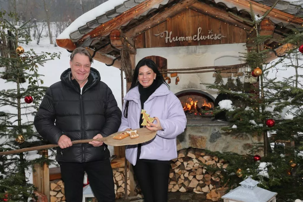 Prof. Dr. Wolfgang Neubauer Sonja Klima 1024x682 - Thomas Witzany Hummelwiese: VIP-Weihnachtsbacken für den guten Zweck