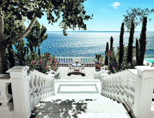 White Villa view at Luxury Greek Hideaway THE DANAI Halbinsel Chalkidiki